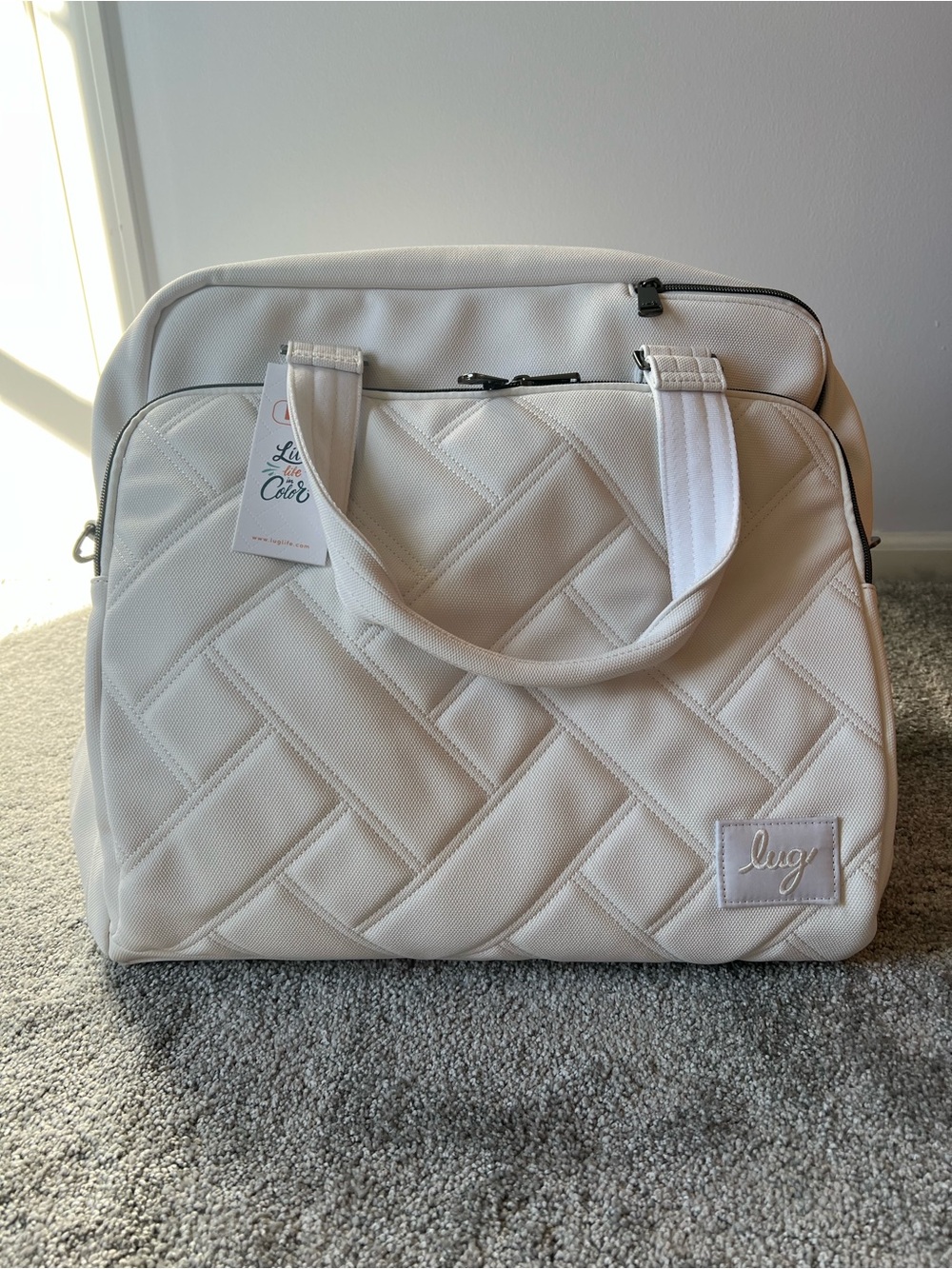 Lug Boxer white Matt luxe